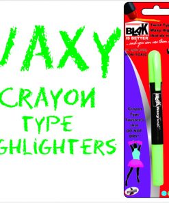 BLAK waxy twist highlighters -Crayon