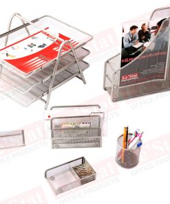 Mesh Desk Set - 6 Piece